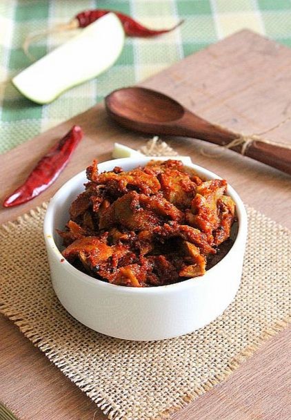 Magai Pickle |  Andhra-style pickle | Home made