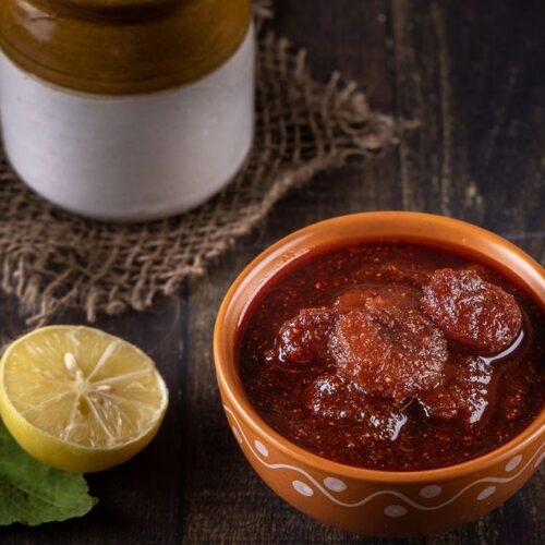 Prawn Pickle | Andhra-style pickle | Home made