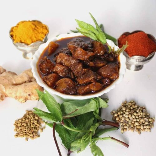 gongura chicken pickle